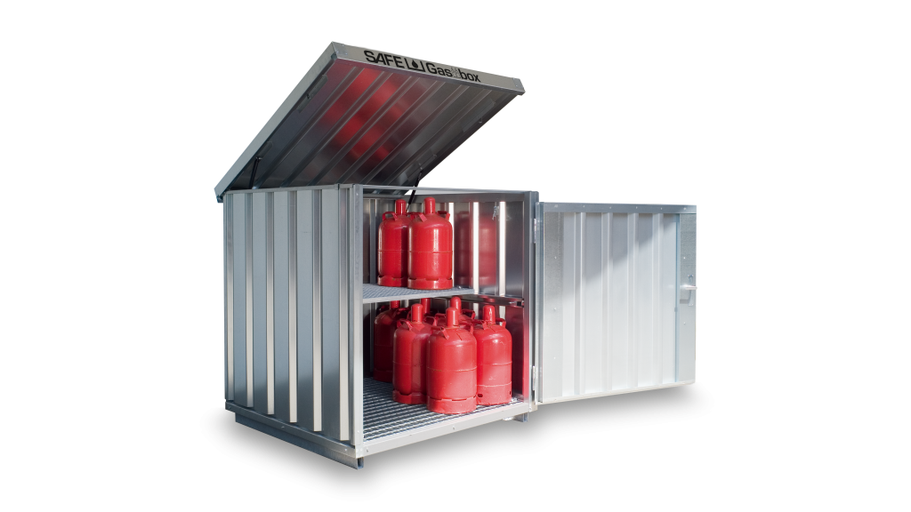 SAFE Gasflaschen-Box für die fachgerechte Gefahrstofflagerung