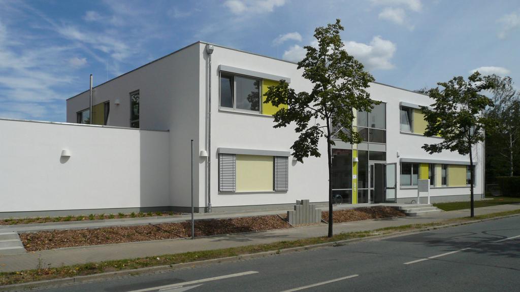 Dialysis centre Riesa with doctor's practice in modular construction
