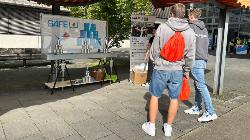 OBKarriere SÄBU Dosenwerfen